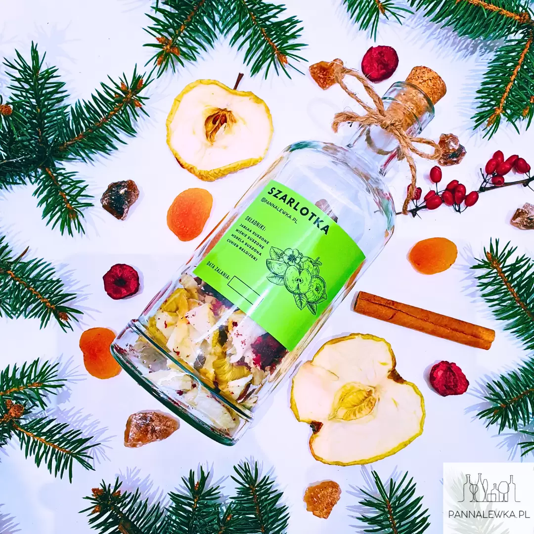 Zestaw do robienia nalewki SZARLOTKA