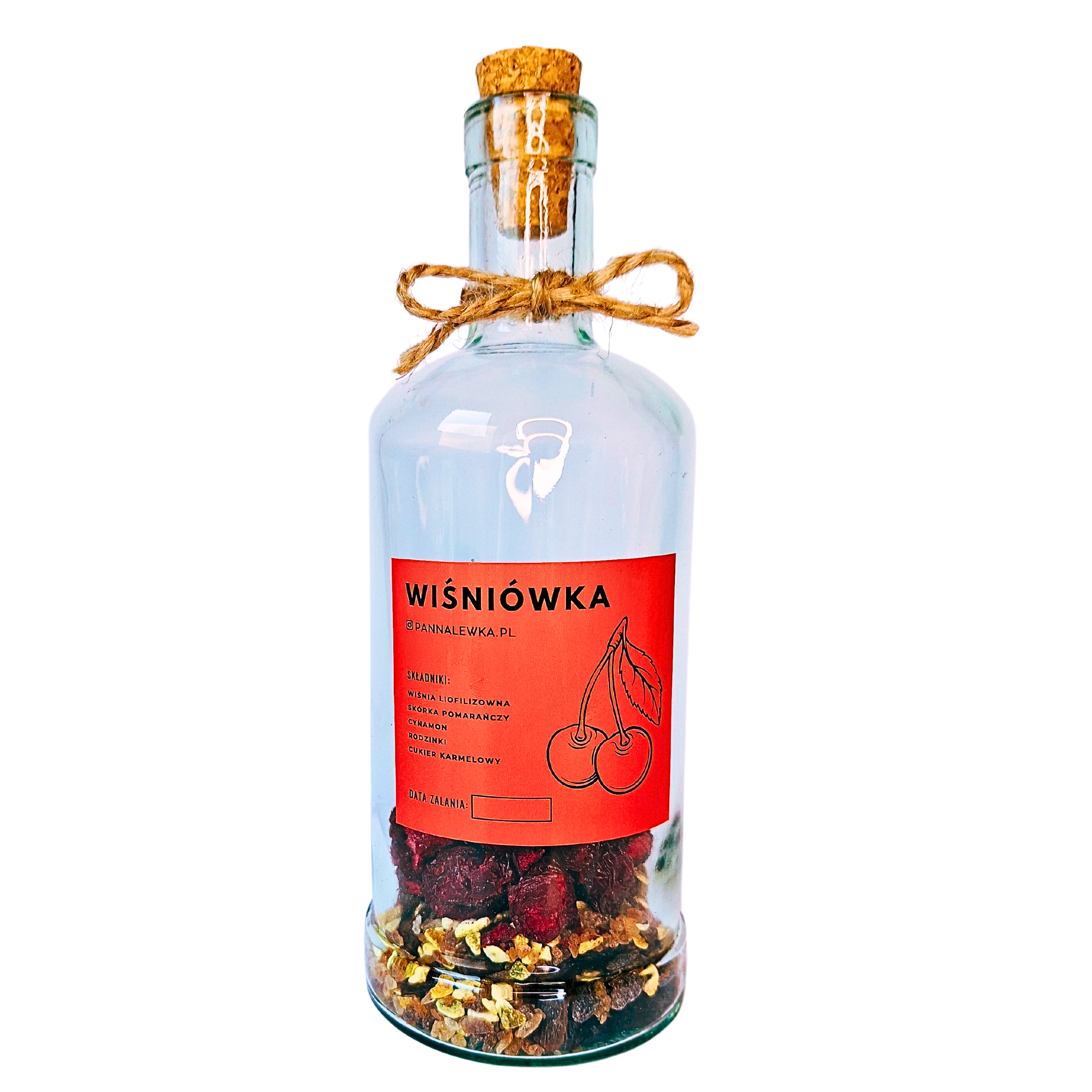 Zestaw do robienia nalewki WIŚNIÓWKA