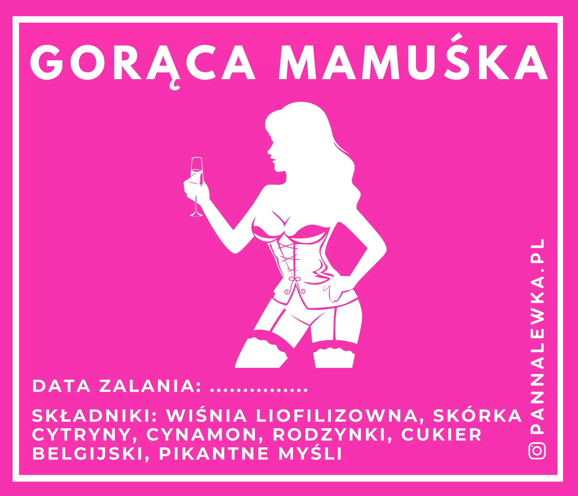 Zestaw do przygotowania nalewki GORĄCA MAMUŚKA