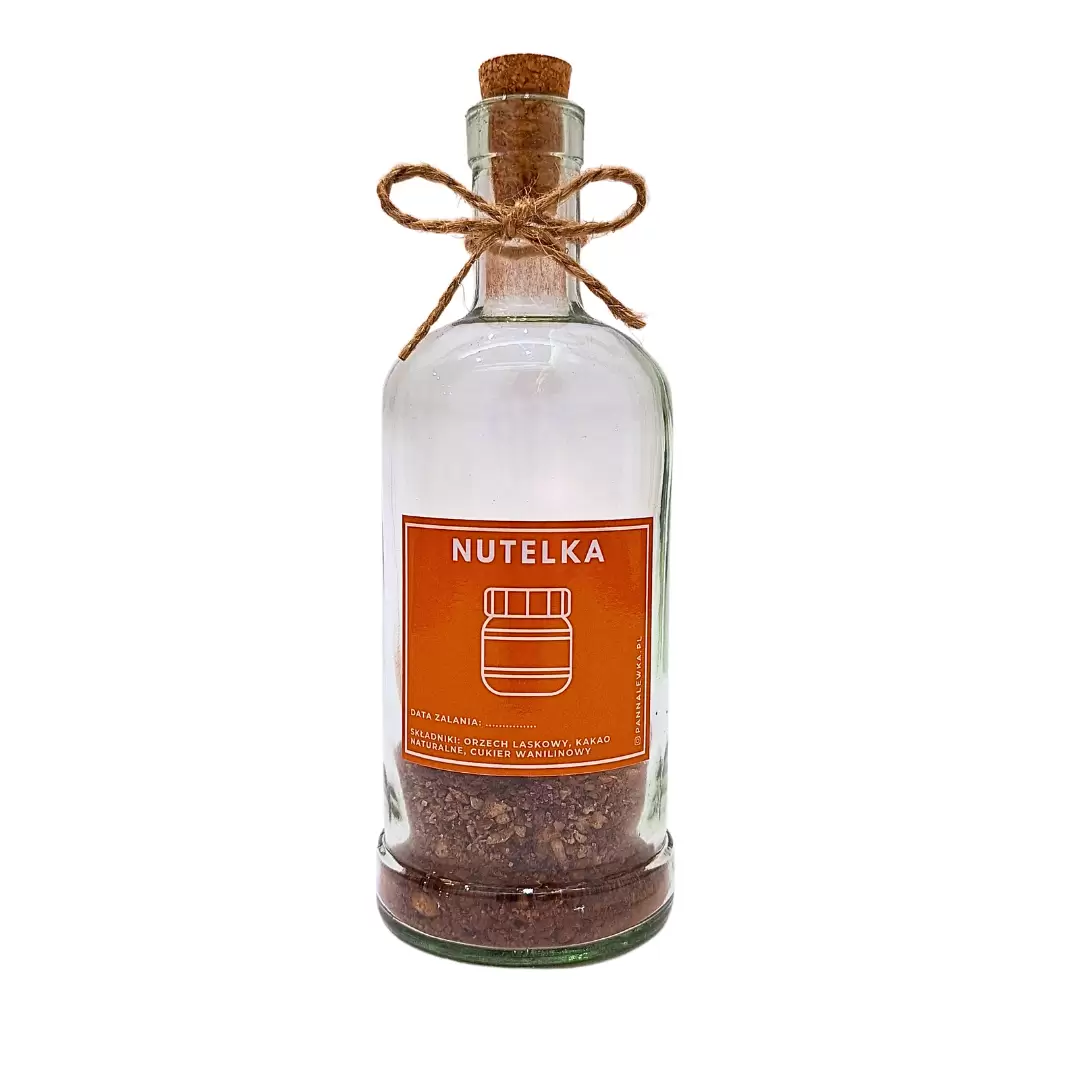 Zestaw do przygotowania nalewki NUTELKA