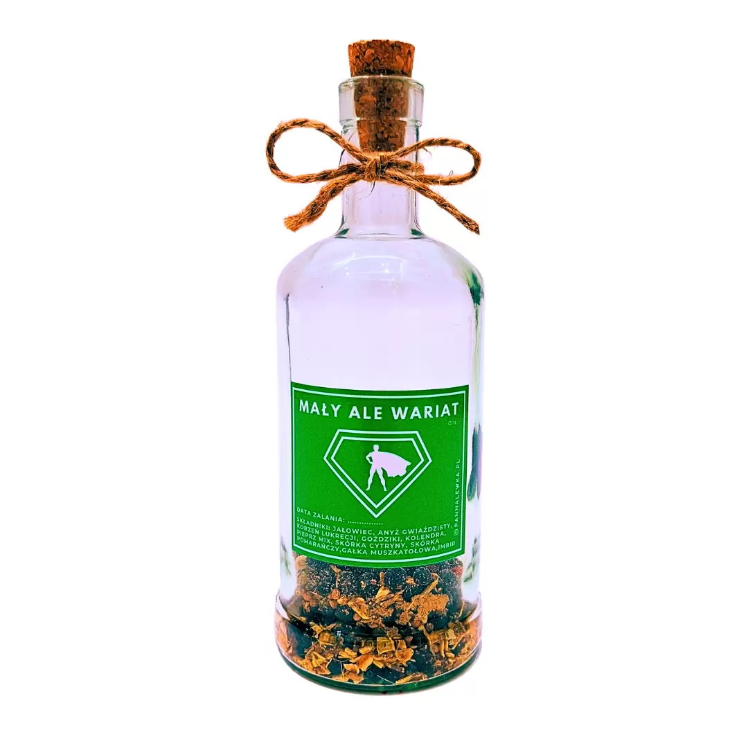 Zestaw do robienia nalewki MAŁY ALE WARIAT