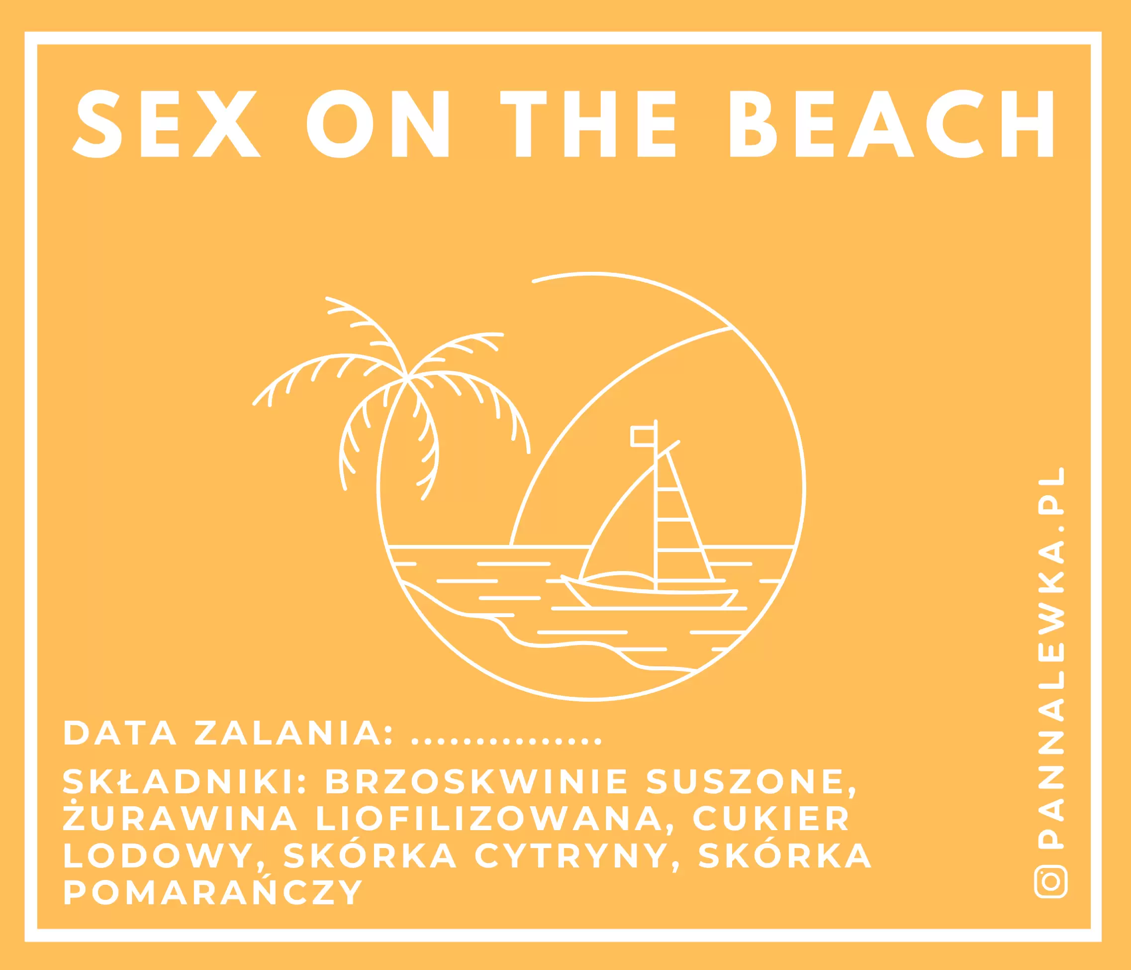 Zestaw do robienia drinka SEX ON THE BEACH
