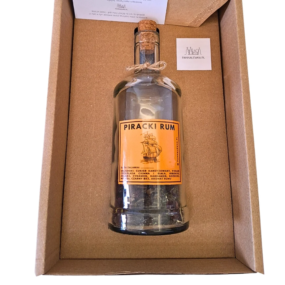 Zestaw do robienia nalewki PIRACKI RUM